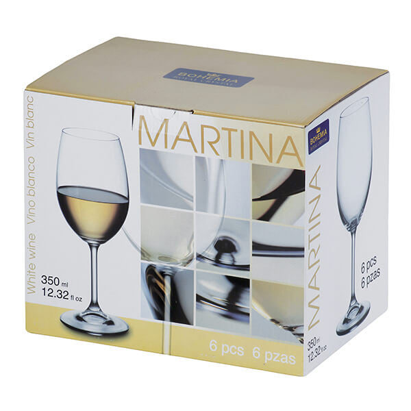 Комплект чаши Bohemia Royal Martina, 6 бр., 350 мл 107941