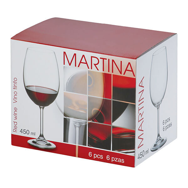 Комплект чаши Bohemia Royal Martina, 6 бр., 450 мл 107942