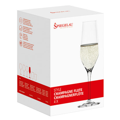 Комплект чаши за шампанско Spiegelau Style, 4 бр., 240 мл 109384
