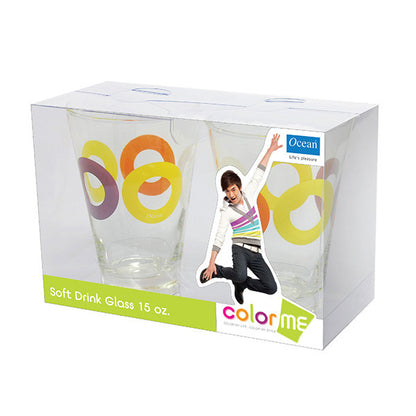 Комплект чаши за вода Ocean 3B16115 02G0004, 435 ml, 2 бр 650619
