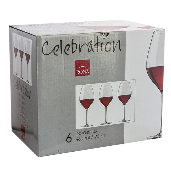 Комплект чаши Rona Celebration 6272, 6 бр., 660 мл 109498