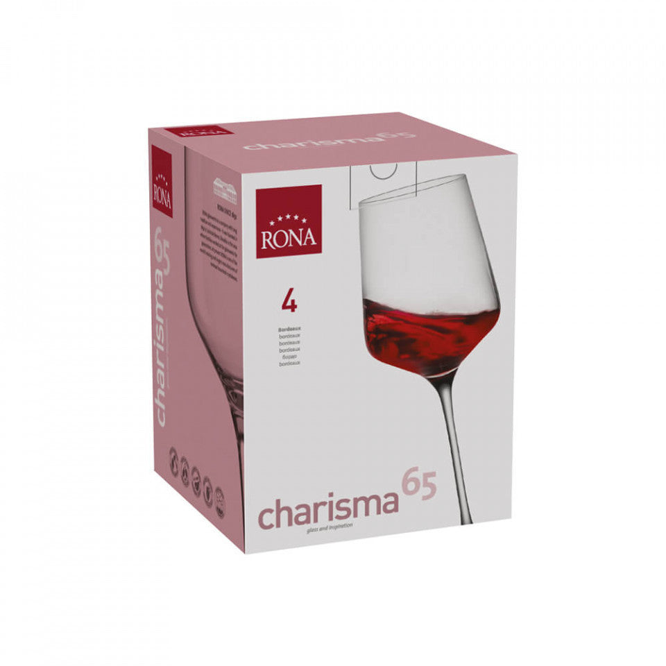Комплект чаши Rona Charisma 4220, 4 бр., 460 ml 103428