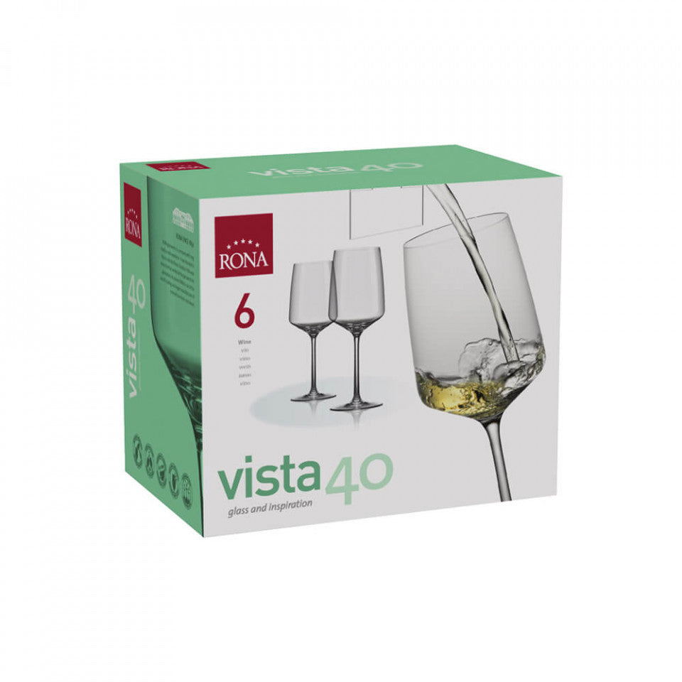 Комплект чаши Rona Vista 6839, 6 бр., 650 ml 107348