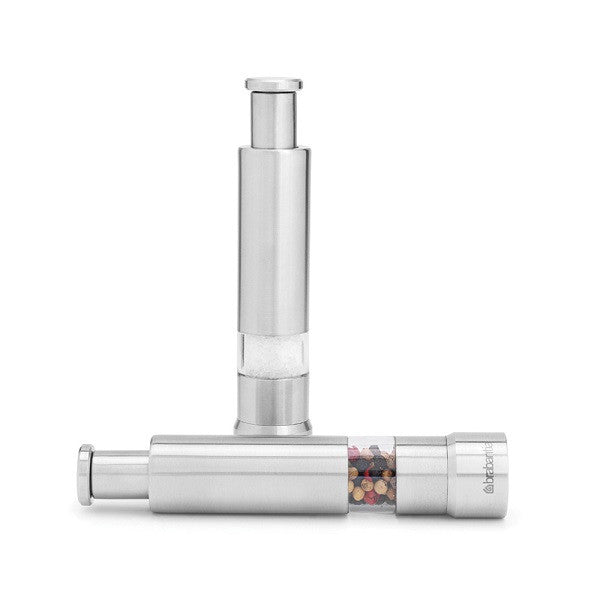 Комплект мелници за сол и пипер Brabantia Matt Steel 647026