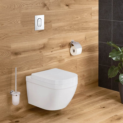 Комплект резервоар Grohe Rapid SL с клавиша Skate Cosmopolitan и тоалетна чиния Grohe Euro Ceramic Triple Vortex с капак soft close