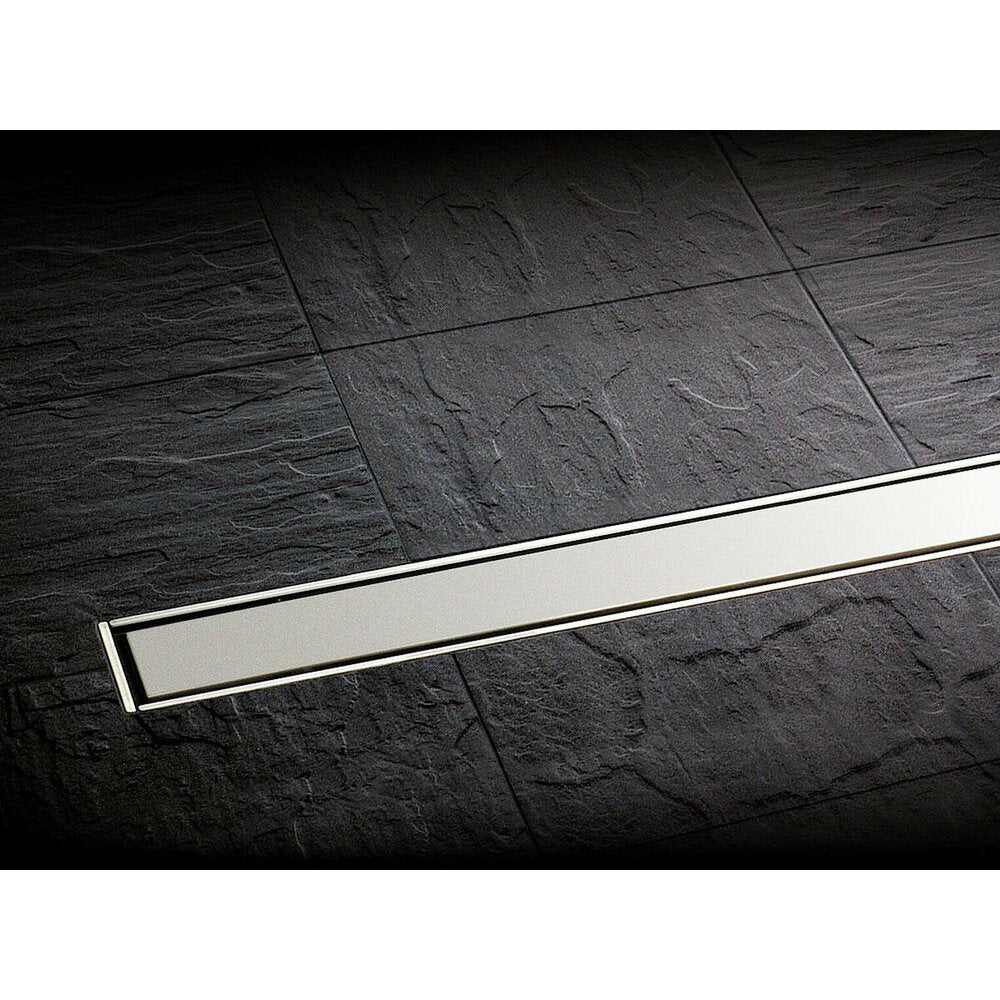 Сет ригола за душ Kessel Linearis Compact с капак от инокс 30 cm