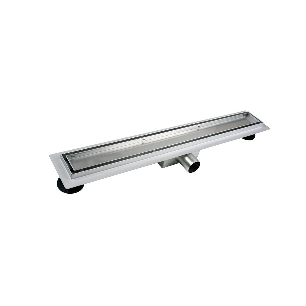 Сет ригола душ плюс капак Balneo Duplex Next завършване хром лъскав - огледало 90 см