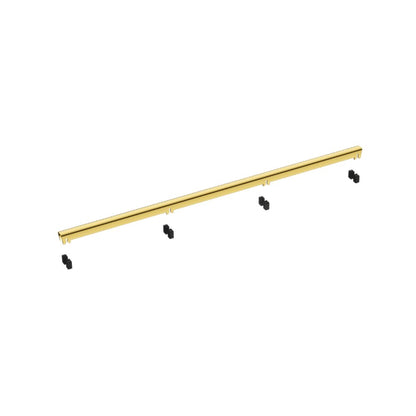 Сет ригола душ плюс капак Balneo Slim & Low ProLine завършващ с лъскаво злато 80 cm