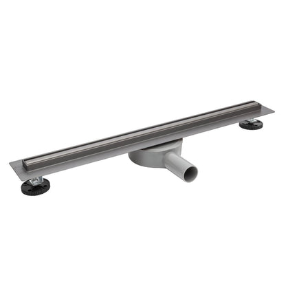 Сет ригола за душ с капак Balneo Slim & Low ProLine покритие Gun Metal 60 cm