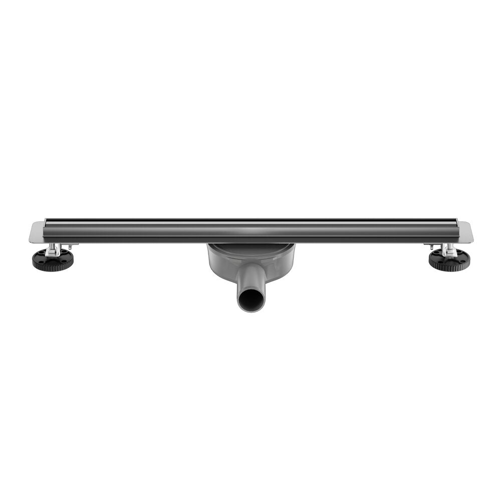 Сет ригола за душ с капак Balneo Slim & Low ProLine покритие Gun Metal 60 cm