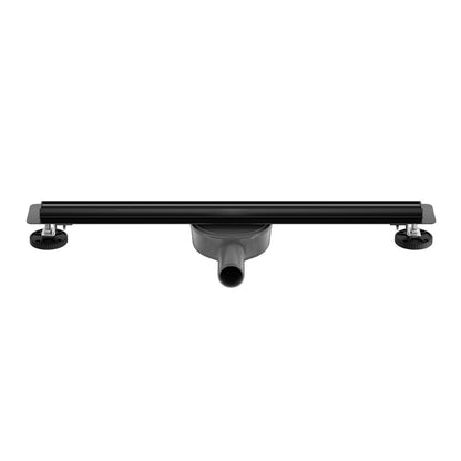 Сет за душ ригола с капак Balneo Slim & Low ProLine матово черно 80 cm