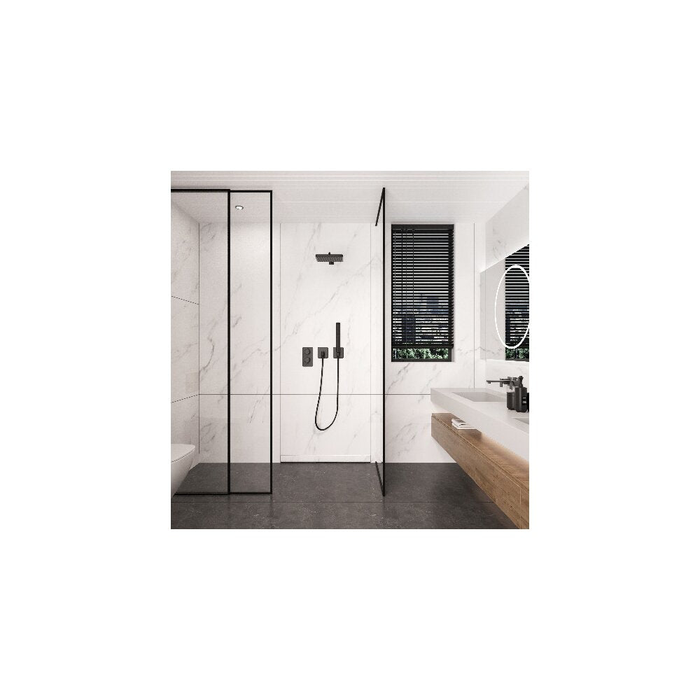 Сет ригола за душ с капак Balneo W-Drain Next инокс 80 cm за стена