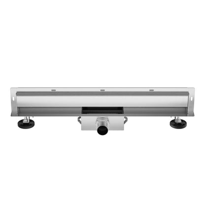 Сет ригола за душ с капак Balneo W-Drain Next инокс 80 cm за стена