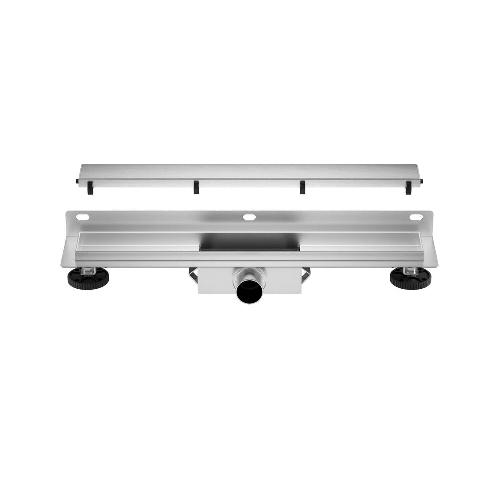 Сет ригола за душ с капак Balneo Wall & Floor Next, инокс 50 cm