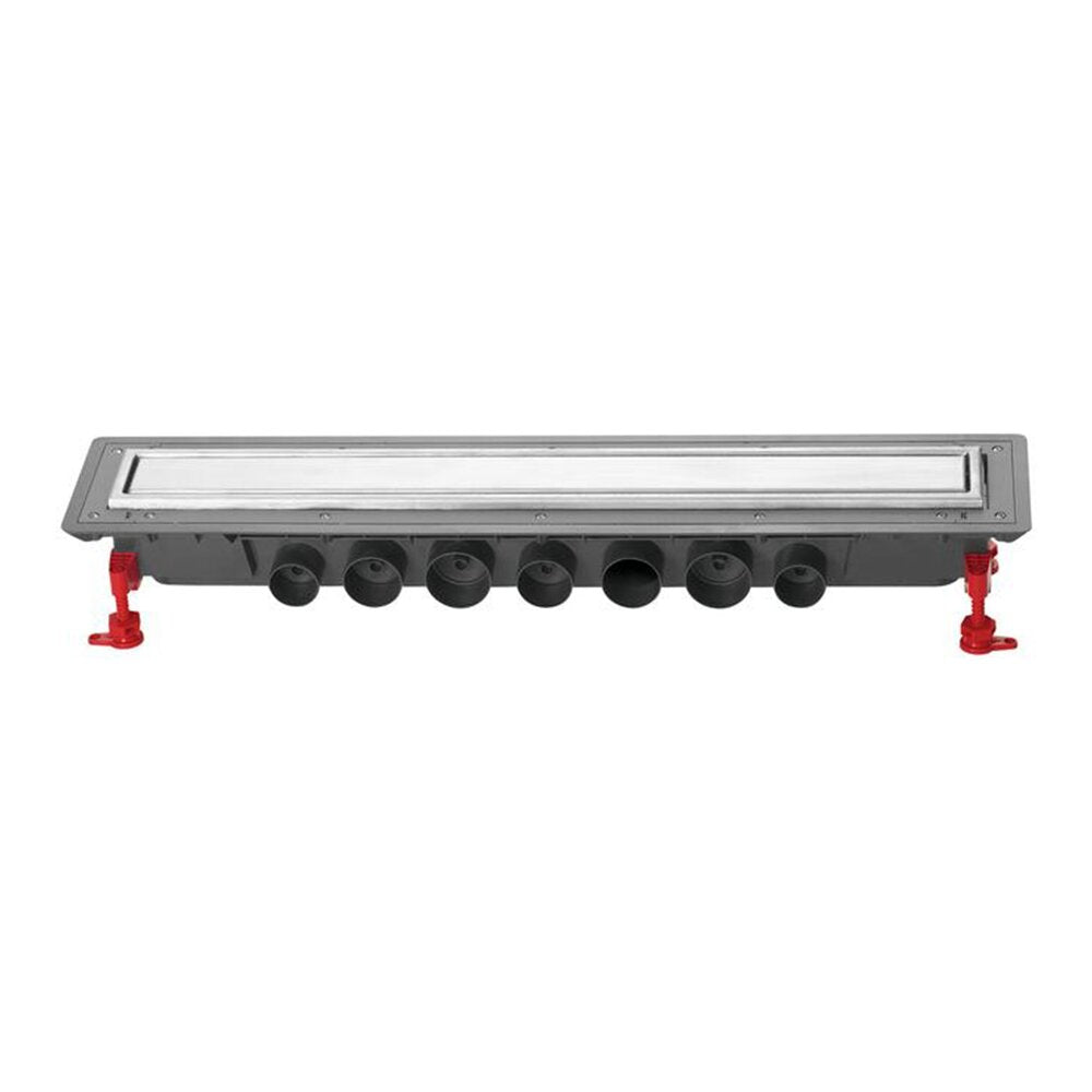 Сет ригола за душ с капак Wirquin Venisio Expert финиш инокс 70 cm