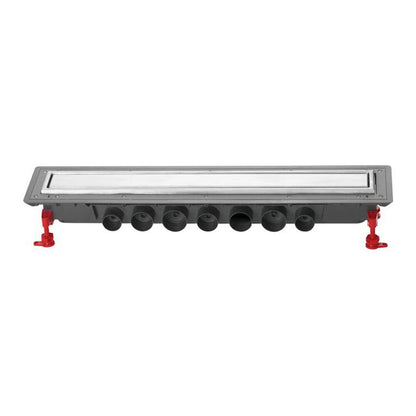 Сет ригола за душ с капак Wirquin Venisio Expert финиш инокс 70 cm