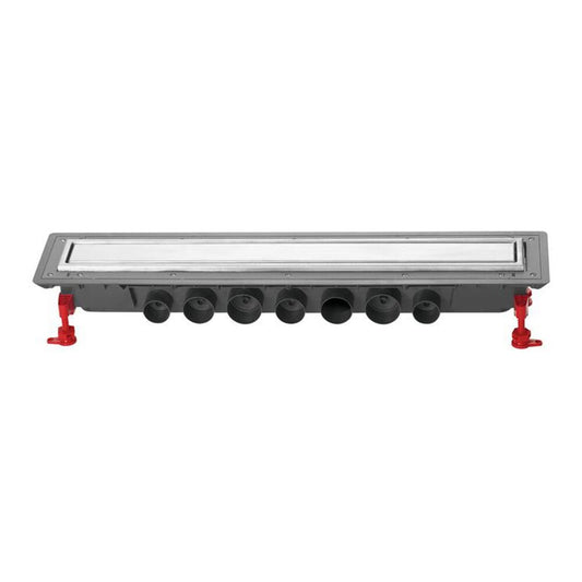 Сет ригола за душ с капак Wirquin Venisio Expert финиш инокс 70 cm