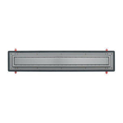 Сет ригола за душ с капак Wirquin Venisio Expert финиш инокс 70 cm