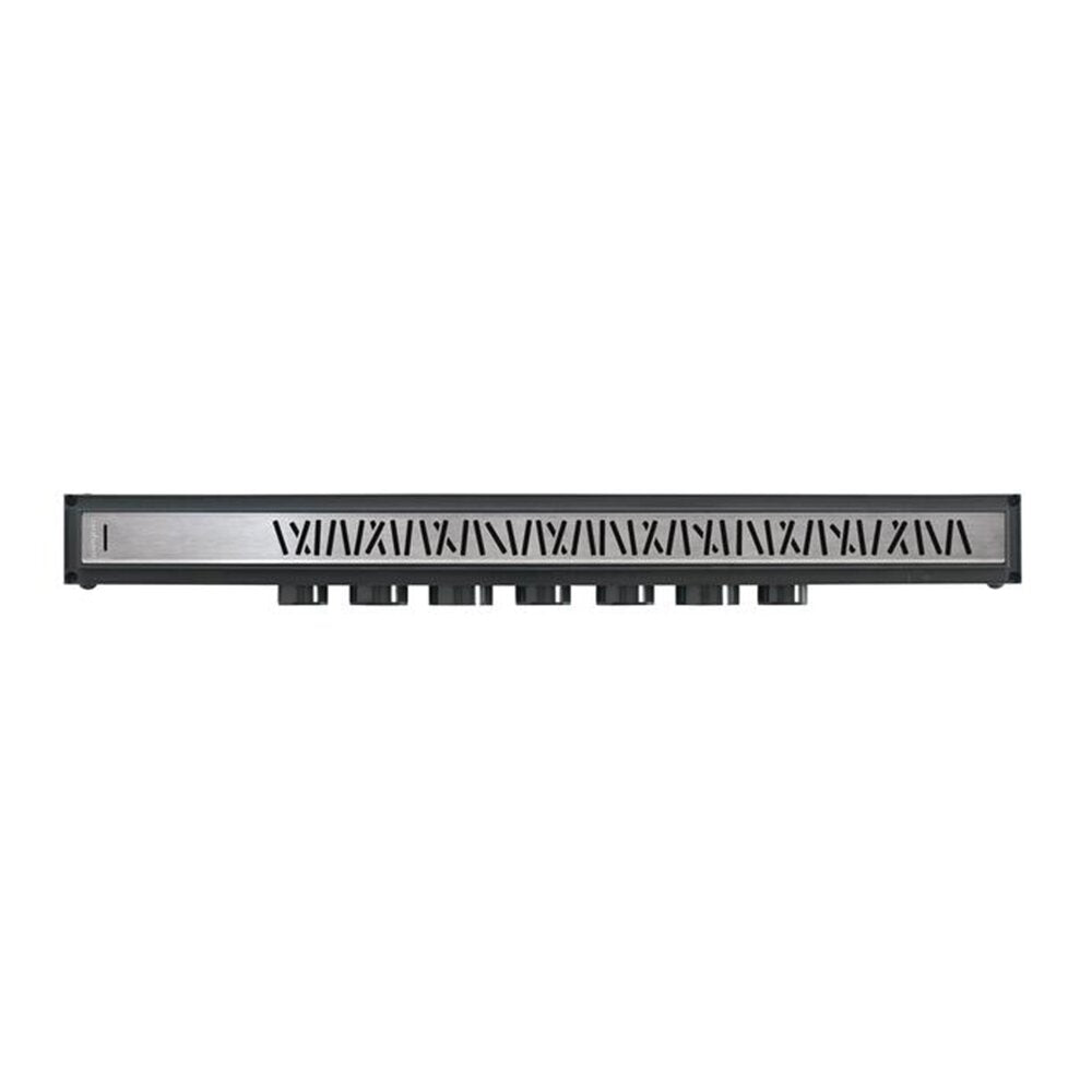 Сет ригола за душ с капак Wirquin Venisio Mikado инокс 80 cm