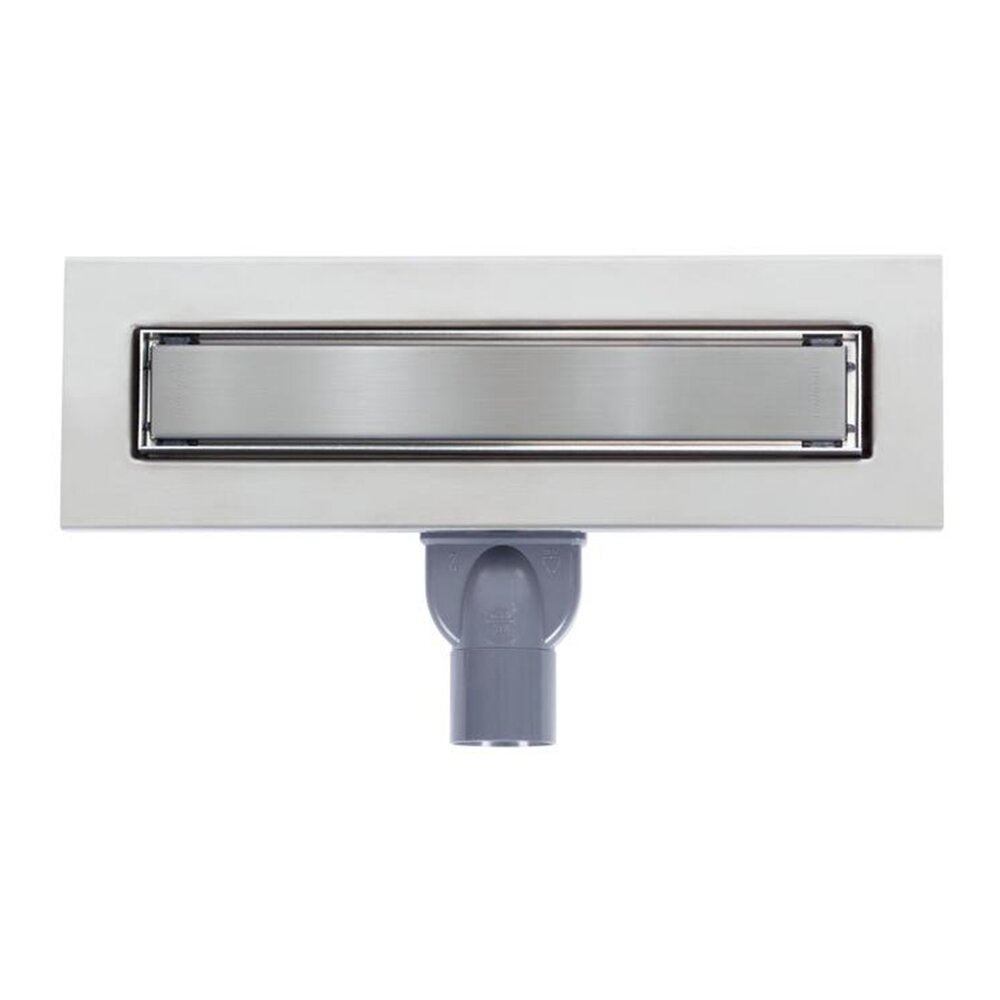 Сет ригола за душ с капак Wirquin Venisio Slim инокс 70 cm