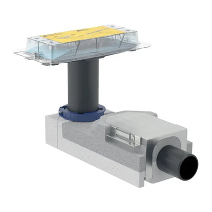 Сет ригола за душ Geberit 90-220 mm плюс капак CleanLine30 30-90 cm метал черен мат