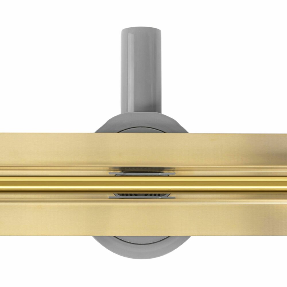Shower channel set with gold cover Rea Neox Slim Pro 70 cm