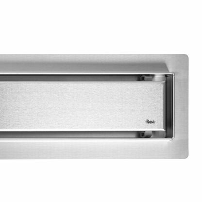 Сет за душ с капак от инокс Rea Neox Superflow 70 см