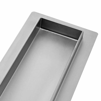 Комплект за душ с капак от инокс Rea Pure Neo Pro Nickel 60 см
