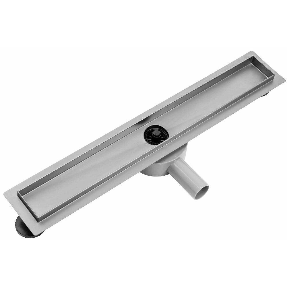 Комплект за душ с капак от инокс Rea Pure Neo Pro Nickel 60 см