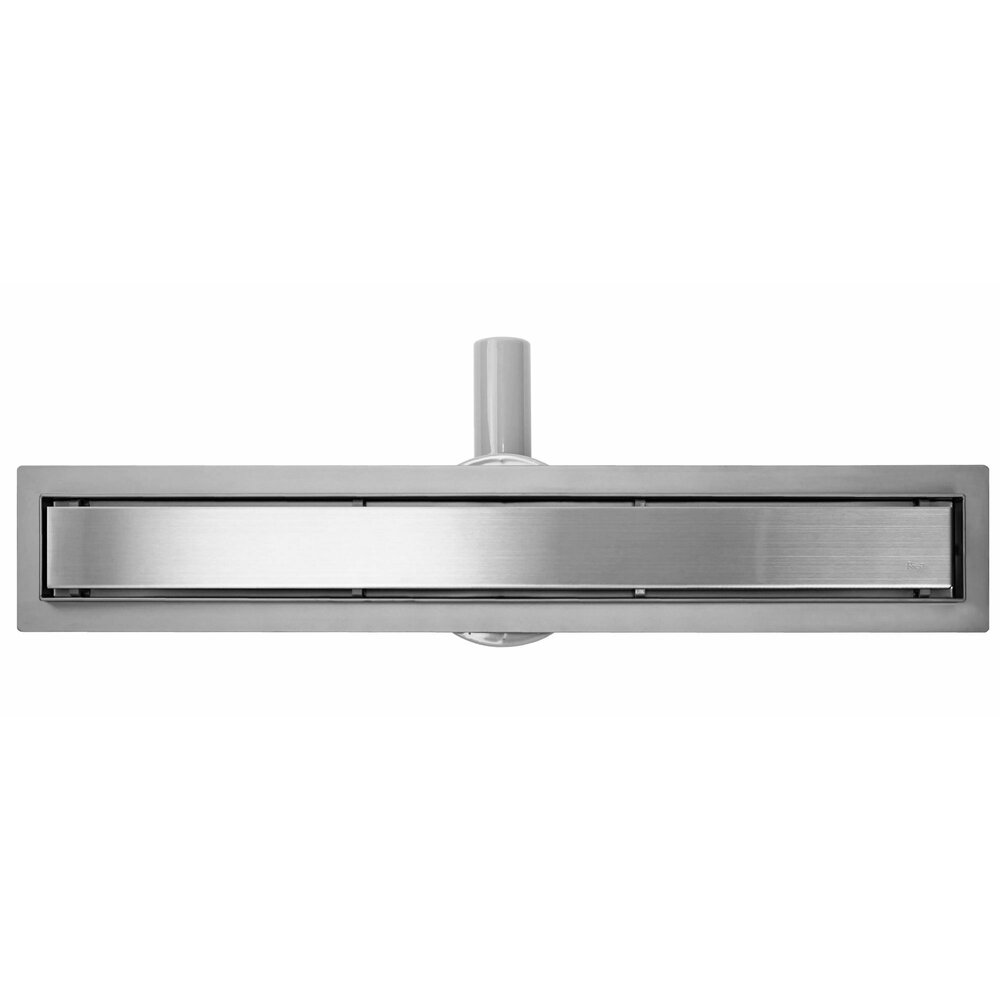 Комплект за душ с капак от инокс Rea Pure Neo Pro Nickel 60 см