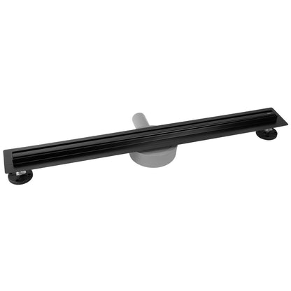 Rea Neox Shower Drain Set with Black Cover 90 cm