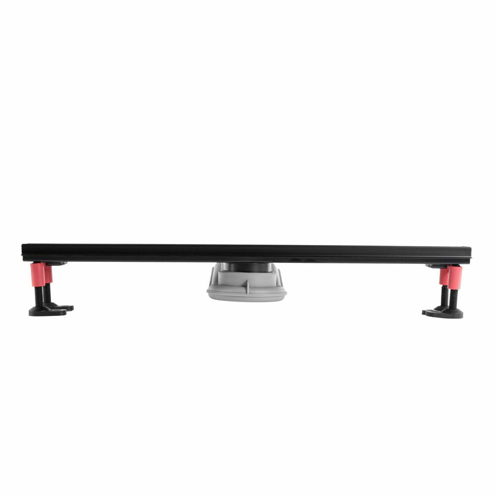Shower channel set with black cover Rea Neox Superflow 80 cm
