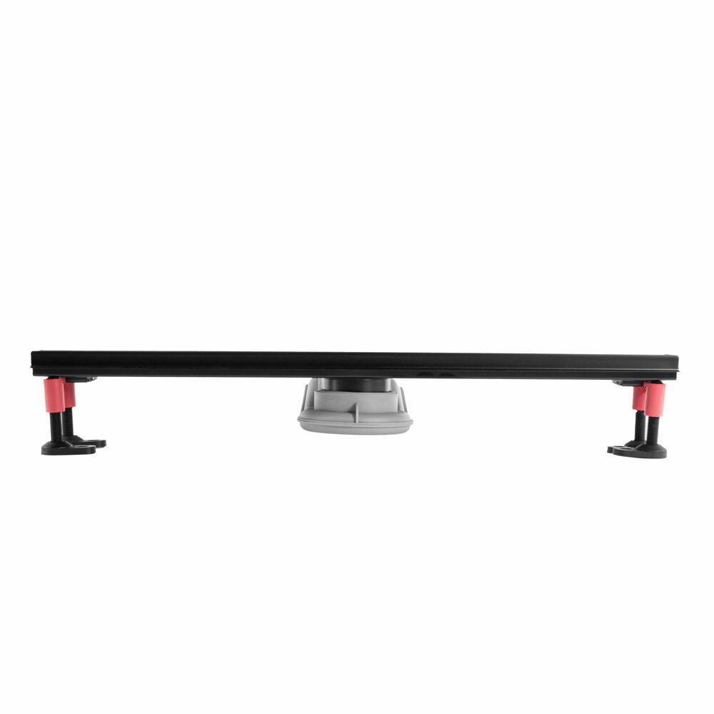 Shower channel set with black cover Rea Neox Superflow 90 cm