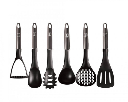 Комплект кухненски принадлежности (7 части) Metallic Line Carbon Pro Edition BerlingerHaus BH 6330