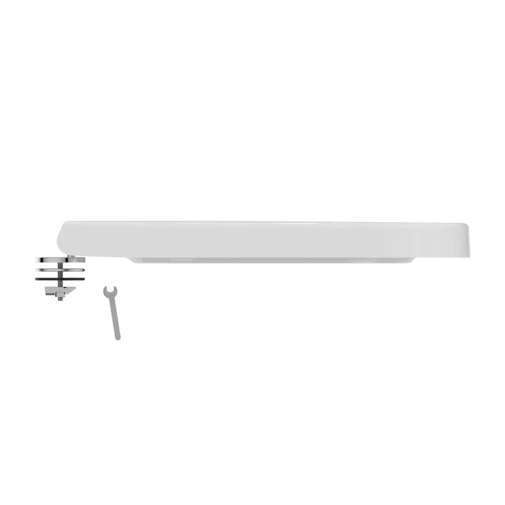 Комплект тоалетна чиния на под Ideal Standard i.life S Compact rimless с ъглов резервоар и нормално затваряне - бял гланц