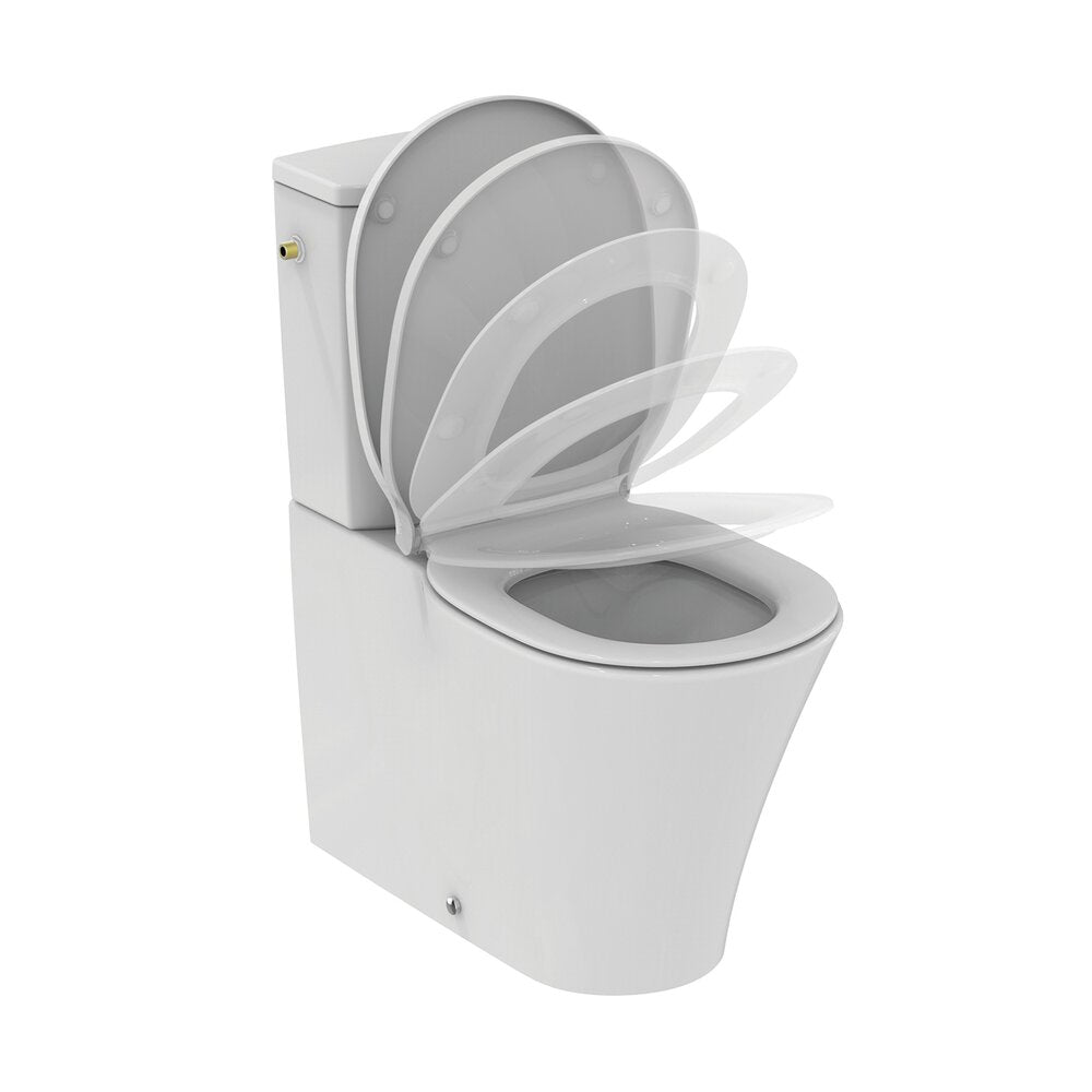 Ideal Standard Connect Air AquaBlade Floor-Mounted WC Set with Soft-Close Seat and Tank