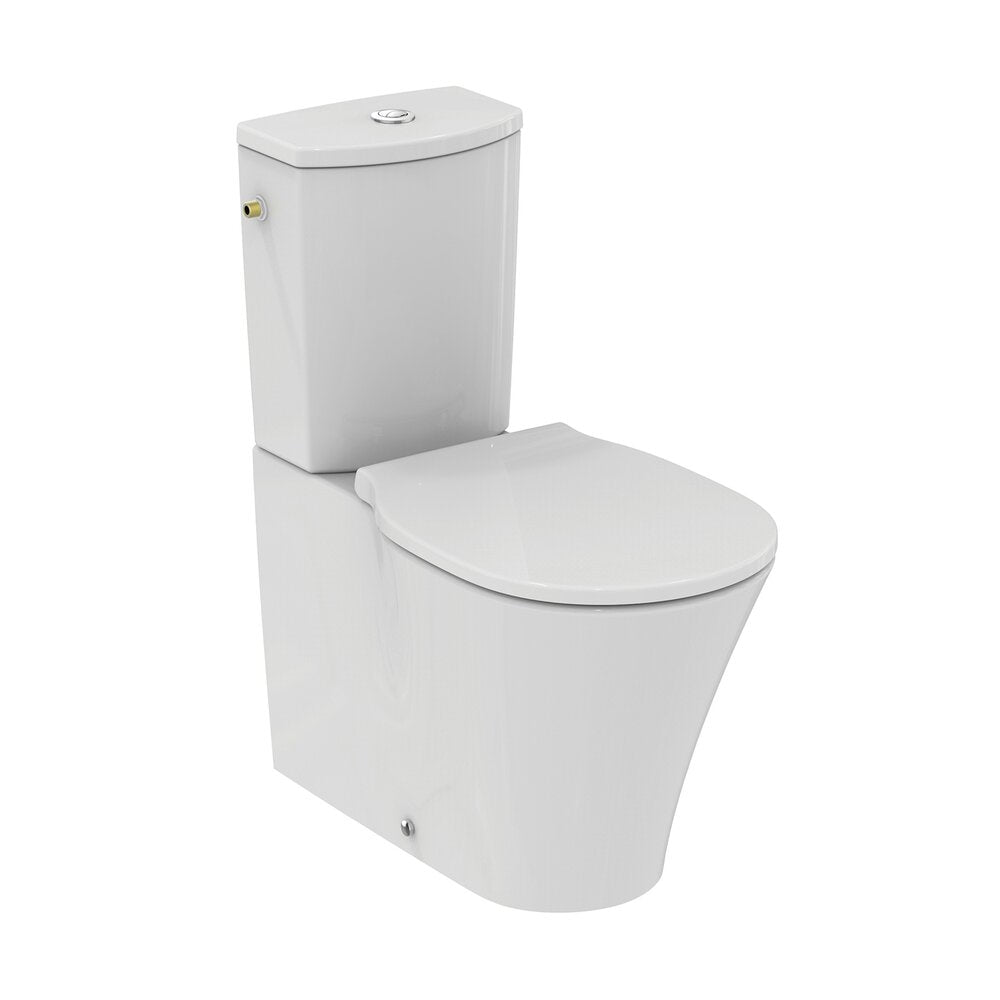Ideal Standard Connect Air AquaBlade Floor-Mounted WC Set with Soft-Close Seat and Tank