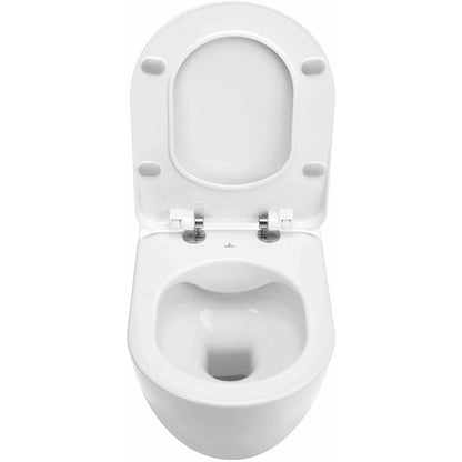 Deante Peonia Zero Wall-Hung Toilet Set with Softclose Seat White