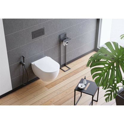 Deante Peonia Zero Wall-Hung Toilet Set with Softclose Seat White