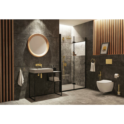 Deante Peonia Zero Wall-Hung Toilet Set with Softclose Seat White