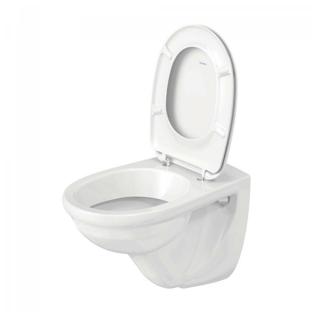 Duravit D-CODE Basic Wall-Hung Toilet Set with Soft-Close Seat