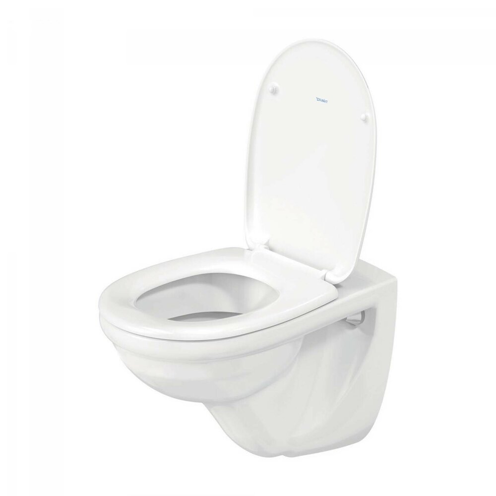 Duravit D-CODE Basic Wall-Hung Toilet Set with Soft-Close Seat