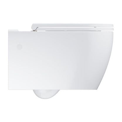 Комплект стенен тоалетен чиния Grohe Bau Ceramic Rimless бял гланц с капак softclose