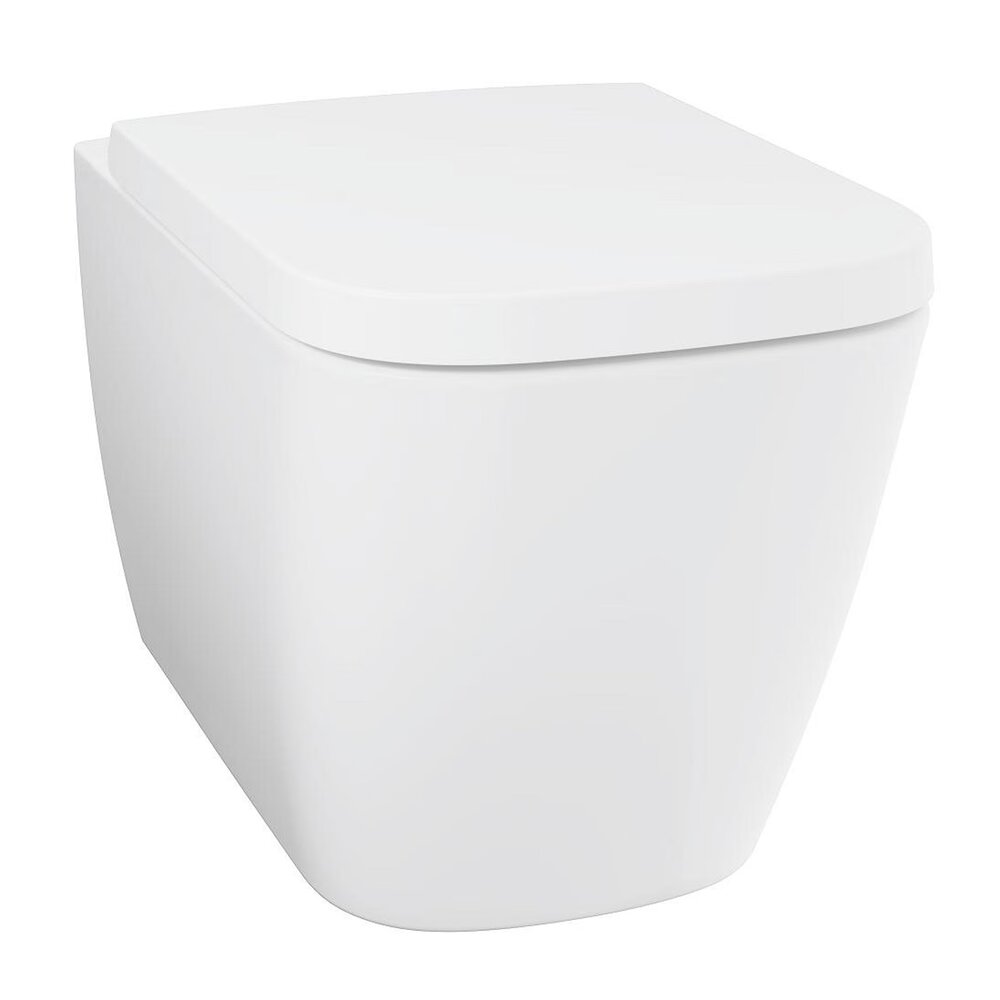 Сет тоалетна чиния Grohe BauEdge rimless с капак softclose бял гланц