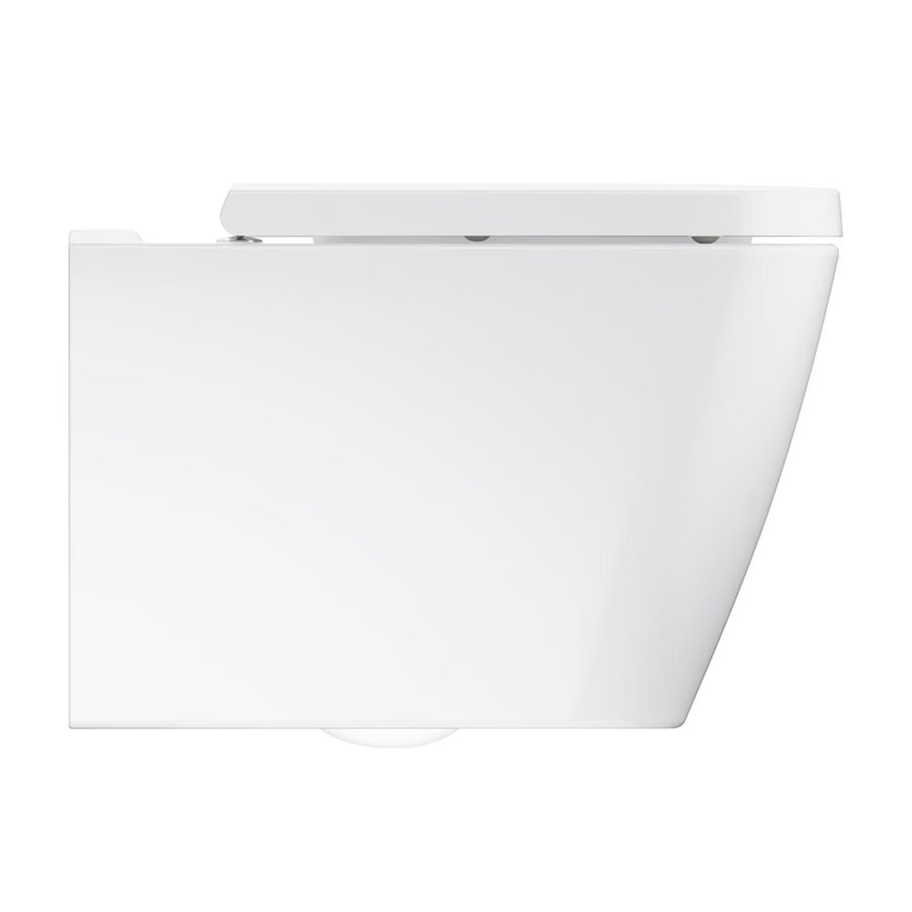 Сет тоалетна чиния Grohe BauEdge rimless с капак softclose бял гланц