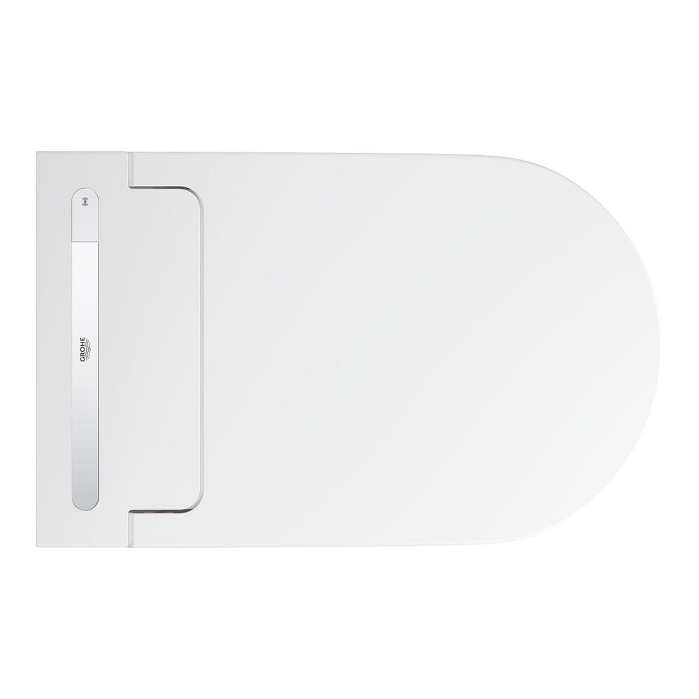Комплект тоалетна чиния Grohe Sensia Pro Rimless с електрическа биде функция, бял гланц и капак Softclose