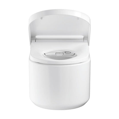 Комплект тоалетна чиния Grohe Sensia Pro Rimless с електрическа биде функция, бял гланц и капак Softclose