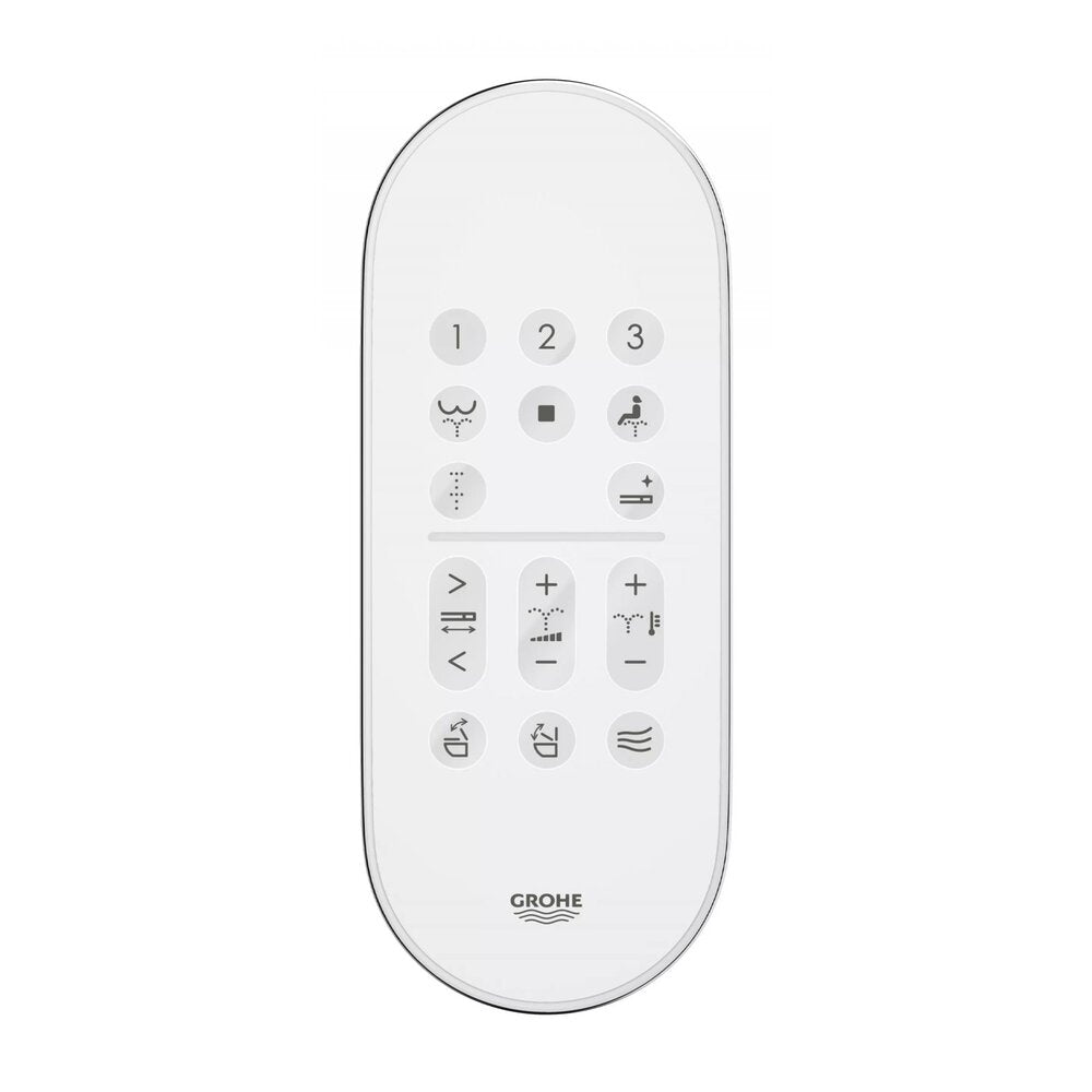 Комплект тоалетна чиния Grohe Sensia Pro Rimless с електрическа биде функция, бял гланц и капак Softclose