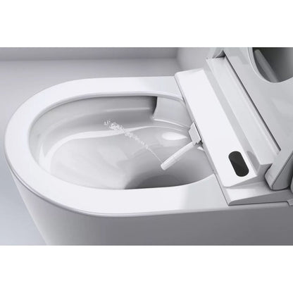 Комплект тоалетна чиния Grohe Sensia Pro Rimless с електрическа биде функция, бял гланц и капак Softclose