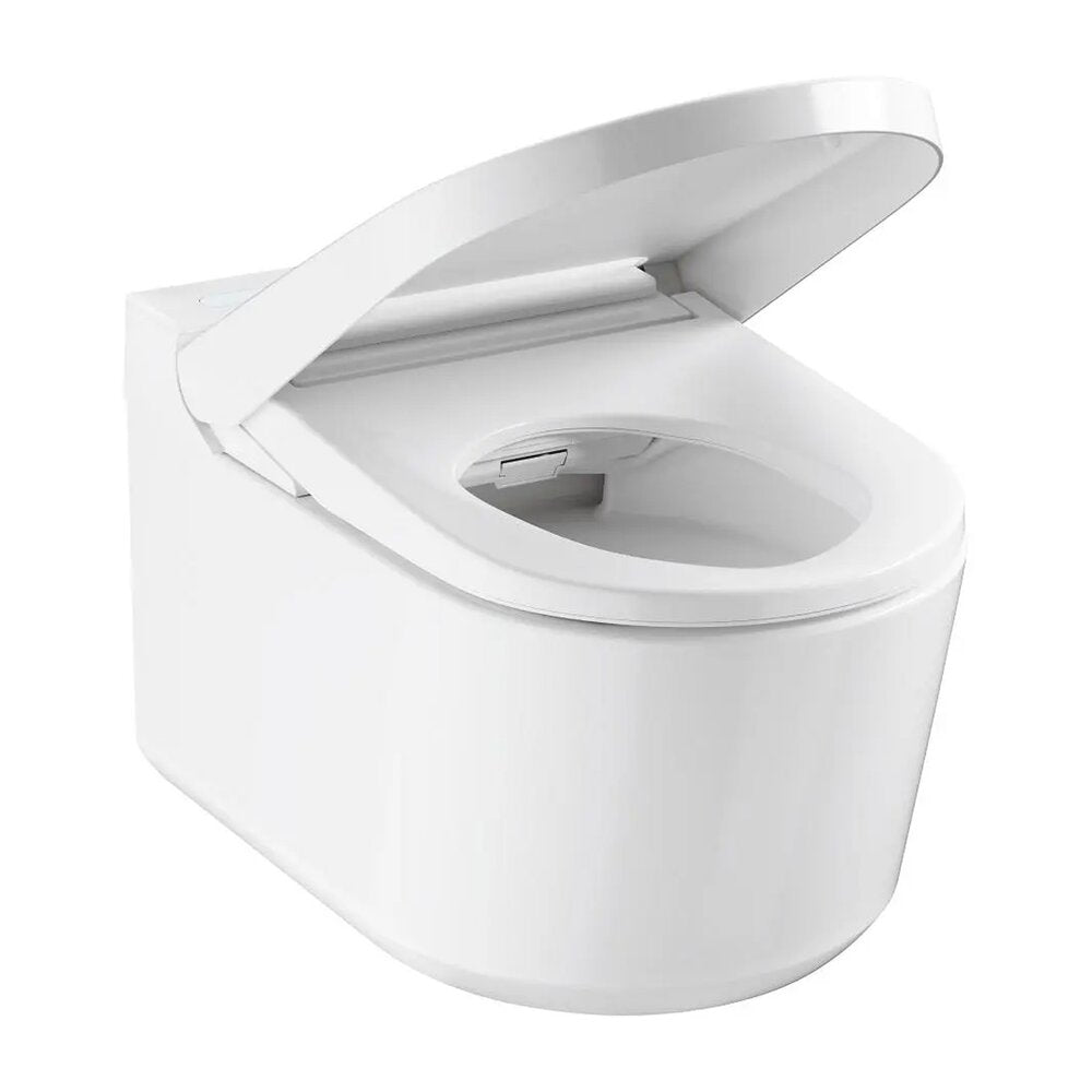 Комплект за окачено WC Grohe Sensia Rimless с електрическа биде функция, бял гланц, резервоар Rapid SLX и капак softclose